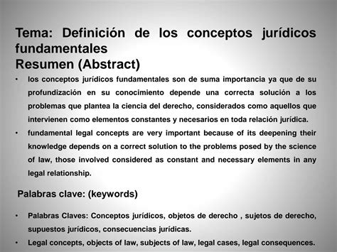 SOLUTION Conceptos Juridicos Fundamentales Studypool