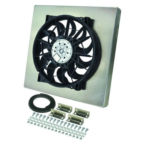 Derale Performance 16817 Single Electric Radiator Fan With Aluminum