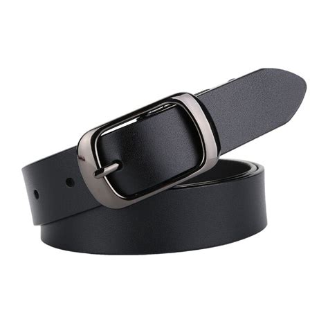 Leather Belts Women Luxury Black Buckle Belt Waist Vicedeal