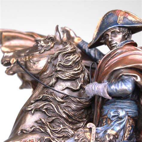 Napoleon Bonaparte Statue - Crossing the Alps (Bronze Sculpture) gift ...