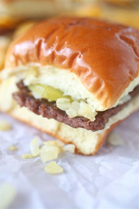 Copycat White Castle Burgers Recipe Brown Sugar Food Blog