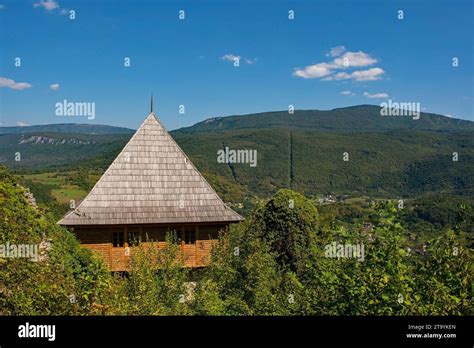 A Turret Of The Historic 15th Century Ostrovica Castle Overlooking