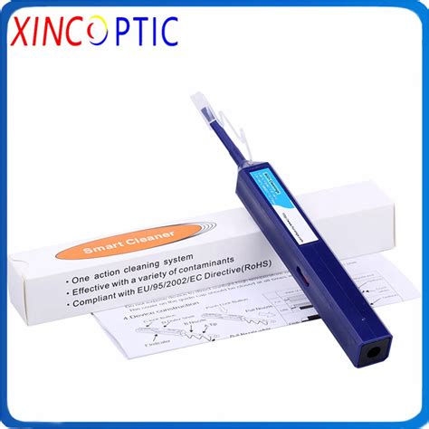 1 25mm 800 Times One Click Fiber Optic Connector Cleaner Pen 1 25mm For Lc Mu