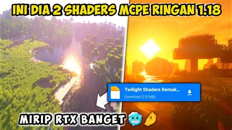 Langka Top Shaders Mcpe Ringan Mirip Mcpc No Lag Ram Gb