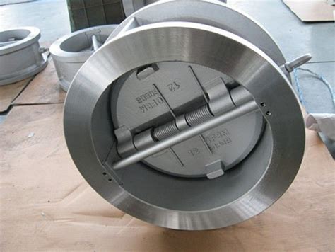 Flanged Dual Plate Wafer Check Valve Full Port Wafer Lug Type Check Valve