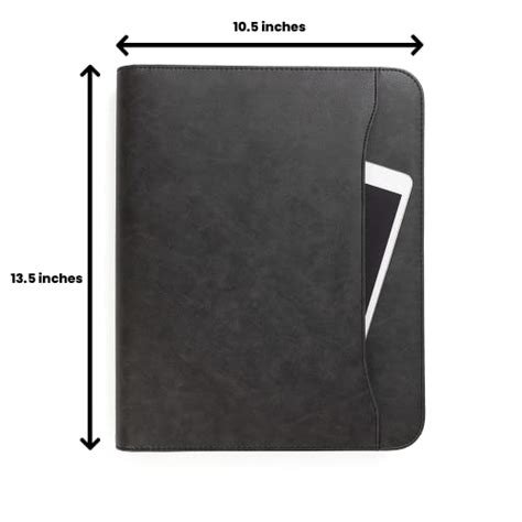 Reviews For Forevermore Portfolio Padfolio With Zippered Closure