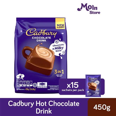 Cadbury In Hot Chocolate Drink Powder Chocolatey And Milky Taste