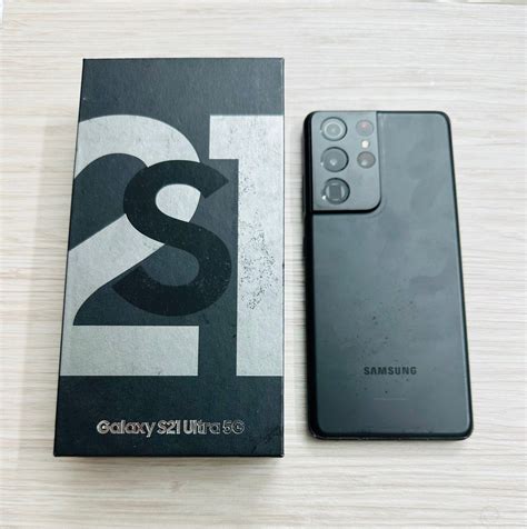 Samsung S21 ultra 256/12GB black, Mobile Phones & Gadgets, Mobile ...