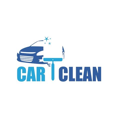 Premium Vector Car Clean Logo