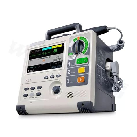 Emergency Portable Biphasic Machine Automatic External Monitor Aed