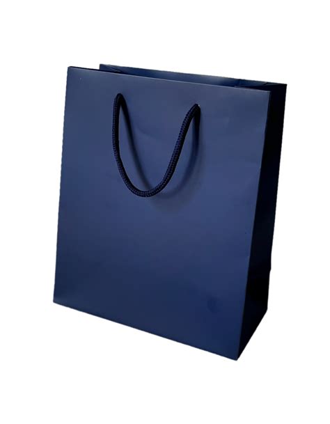 White Gloss Small Boutique Paper Bags For Weddings T