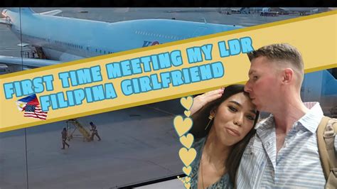 First Time Meeting My Filipina Ldr Girlfriend Charity 🇺🇸 🇵🇭 🛫🛬 Youtube