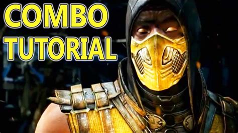 Mortal Kombat X Scorpion Combos Inferno Combo Tutorial Youtube