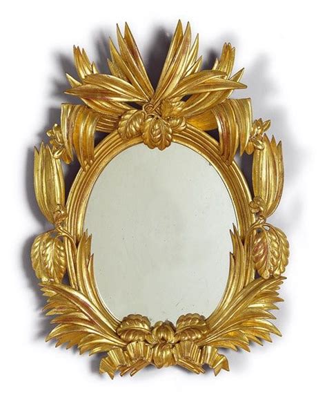 Dagobert Peche Wiener Werkst Tte Mirror Limewood Carved