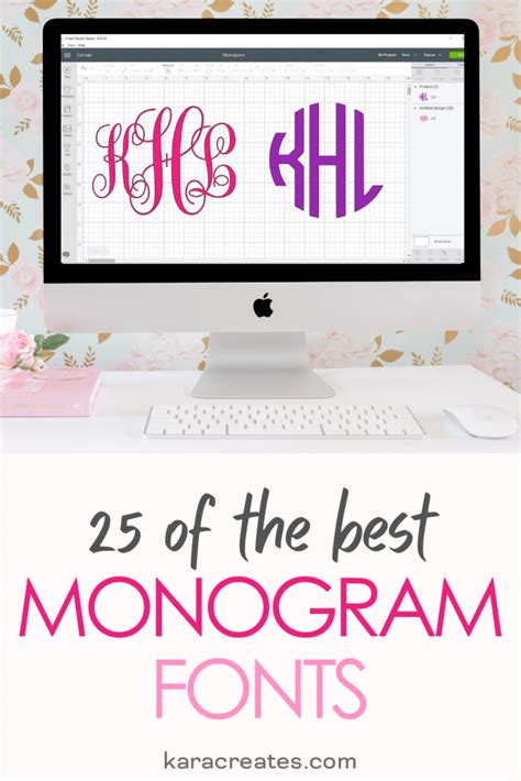 30 Best Free Monogram Fonts For Designers In 2015