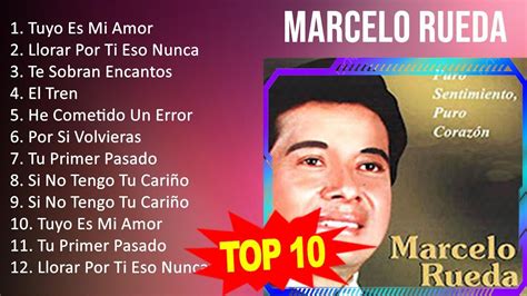 M A R C E L O R U E D A Mix 10 Maiores Sucessos Grandes Exitos