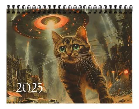 Calendario De Gatos 2025 Calendario De Gatos 2025 Calendario Envío gratis