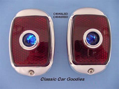 Find 1962 Chevrolet Guide 1 Tail Light Lens And Chrome Bezel In