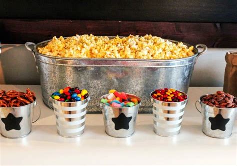 Cheap And Easy DIY Popcorn Bar - Tulamama