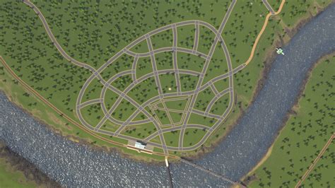 Road Layout For Small Town R Citiesskylines