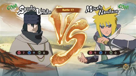 Naruto Shippuden Ultimate Ninja Storm Sasuke Uchiha Last Vs