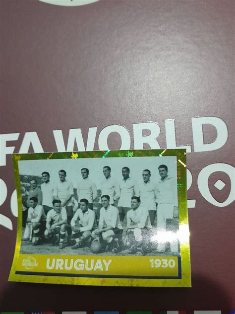 Figurinha Selecao Do Uruguay Roupa Esportiva Masculino Panini