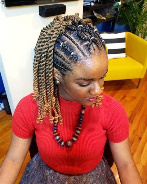 25 Beautiful Kinky Twists To Give A Try Hairstylecamp