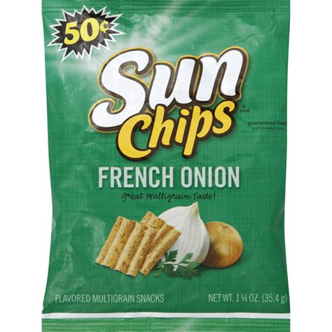 Sun Chips Multigrain Snacks Flavored French Onion Snacks Chips