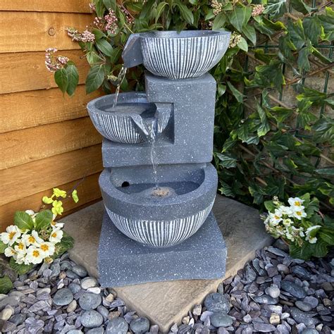 3 Bowl Pour Water Feature TR 20001 Tranquillity Water Features