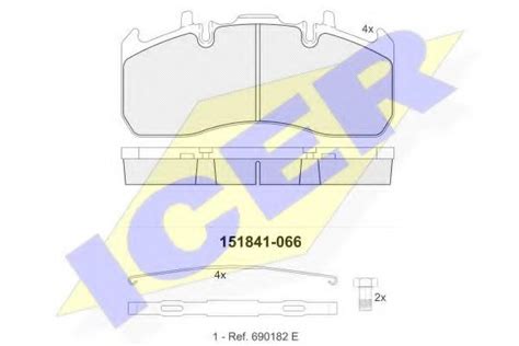 Volvo Brake Pad Set Disc Brake For Volvo