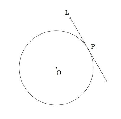 G-C, G-CO Tangent Lines and the Radius of a Circle ‹ OpenCurriculum