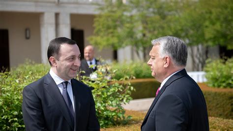 Prime Minister Viktor Orb N Had Talks With Prime Minister Of Georgia