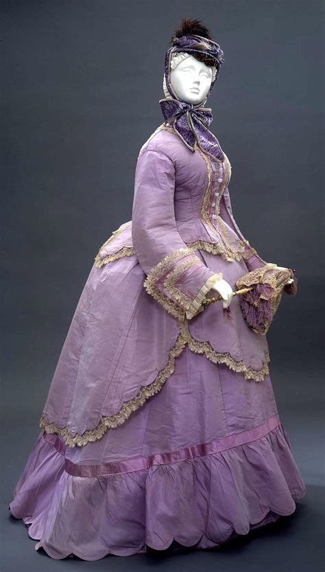 1869 Day Dress Historical Dresses Day Dresses Vintage Gowns