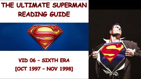 The Ultimate Superman Reading Guide 1991 2011 Vid 06 Sixth Era