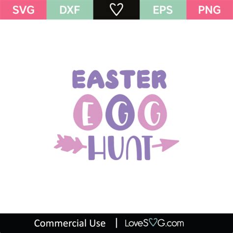 Easter Egg Hunt Svg Cut File