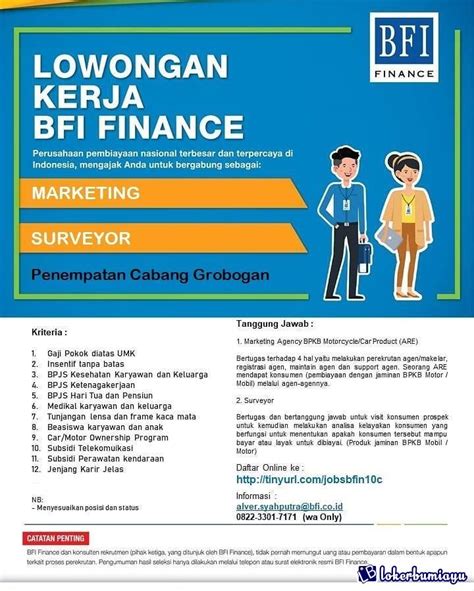 Lowongan Kerja PT Bfi Finance Indonesia Februari 2021