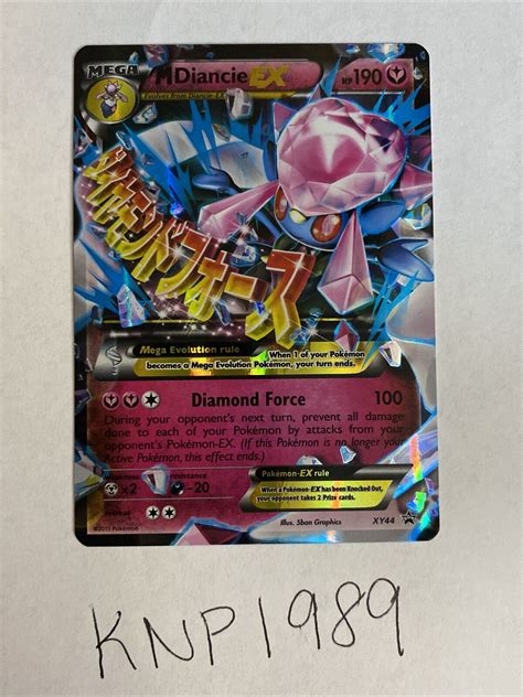 Mega Diancie Pokemon Card