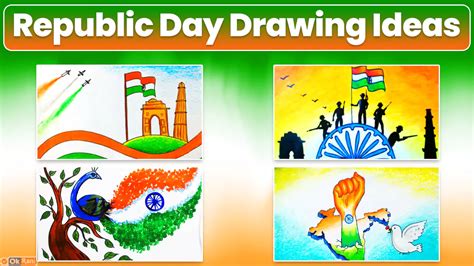 Easy Republic Day Drawing Ideas 2024 for Students