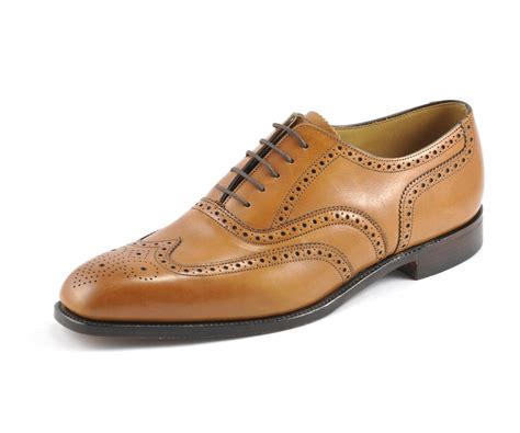 Loake English Shoes Leather Brogues Dress Shoes Men Shoes