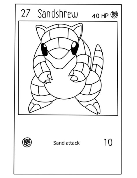 Coloriage Carte Pokémon à imprimer sur ColoriageEnfant