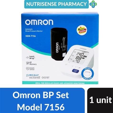 Omron Upper Arm Automatic Blood Pressure Monitor HEM 7156 Shopee Malaysia