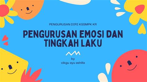 Pengurusan Emosi Dan Tingkahlaku Bab Kemahiran Mengurus Emosi Dan