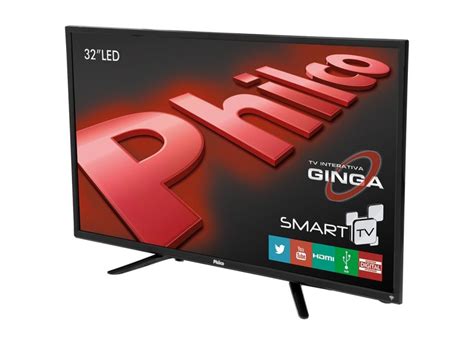 Smart TV LED 32 Philco PH32B51DSGW 2 HDMI USB o Melhor Preço é no Zoom