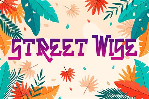 Street Wise Font By Denestudios · Creative Fabrica