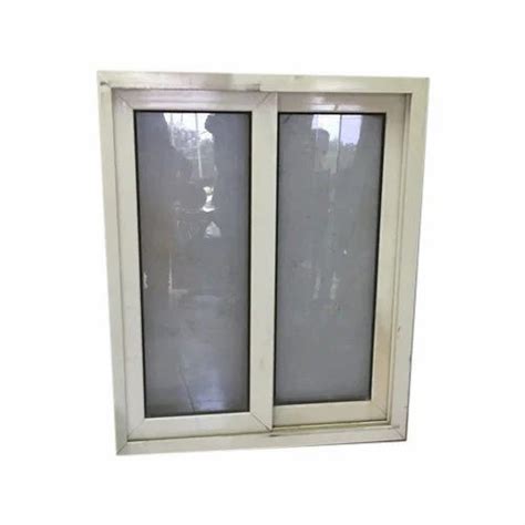 Matt Finish White Domal Aluminum Sliding Window