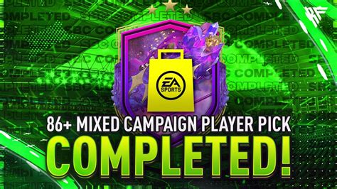 86 Mixed Campaign Player Pick SBC Completed Tips Cheap Method