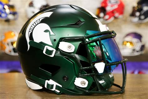 Michigan State Spartans Riddell SpeedFlex Helmet - GG Edition 00071 ...