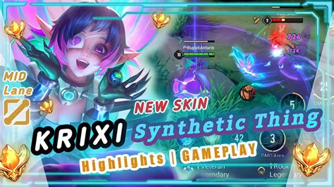 KRIXI NEW SKIN CODEX XENIEL VALOR PASS KRIXI Synthetic Thing ARENA