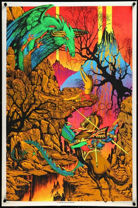 eMoviePoster.com: 3m0167 ST. GEORGE & THE DRAGON 23x35 commercial poster 1970s Russell art of a ...