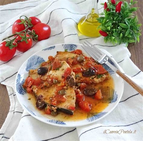 Pesce Spada Alla Siciliana Ricetta Originale Passo Passo Ricetta